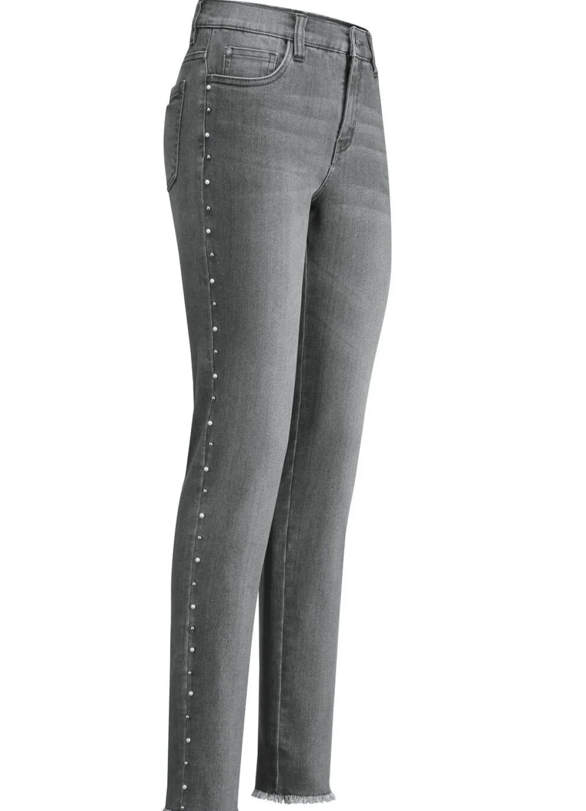 Edel-Jeans mit tollen Zierperlen