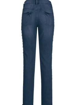 Edel-Jeans mit tollen Zierperlen