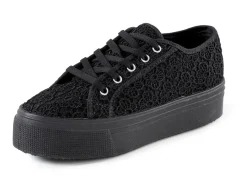 Elegante Damen-Schnürschuhe, mit herausnehmbarem Fußbett
