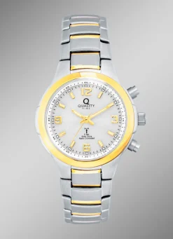 Elegante Funk-Solar-Damenuhr der Marke Quality Time