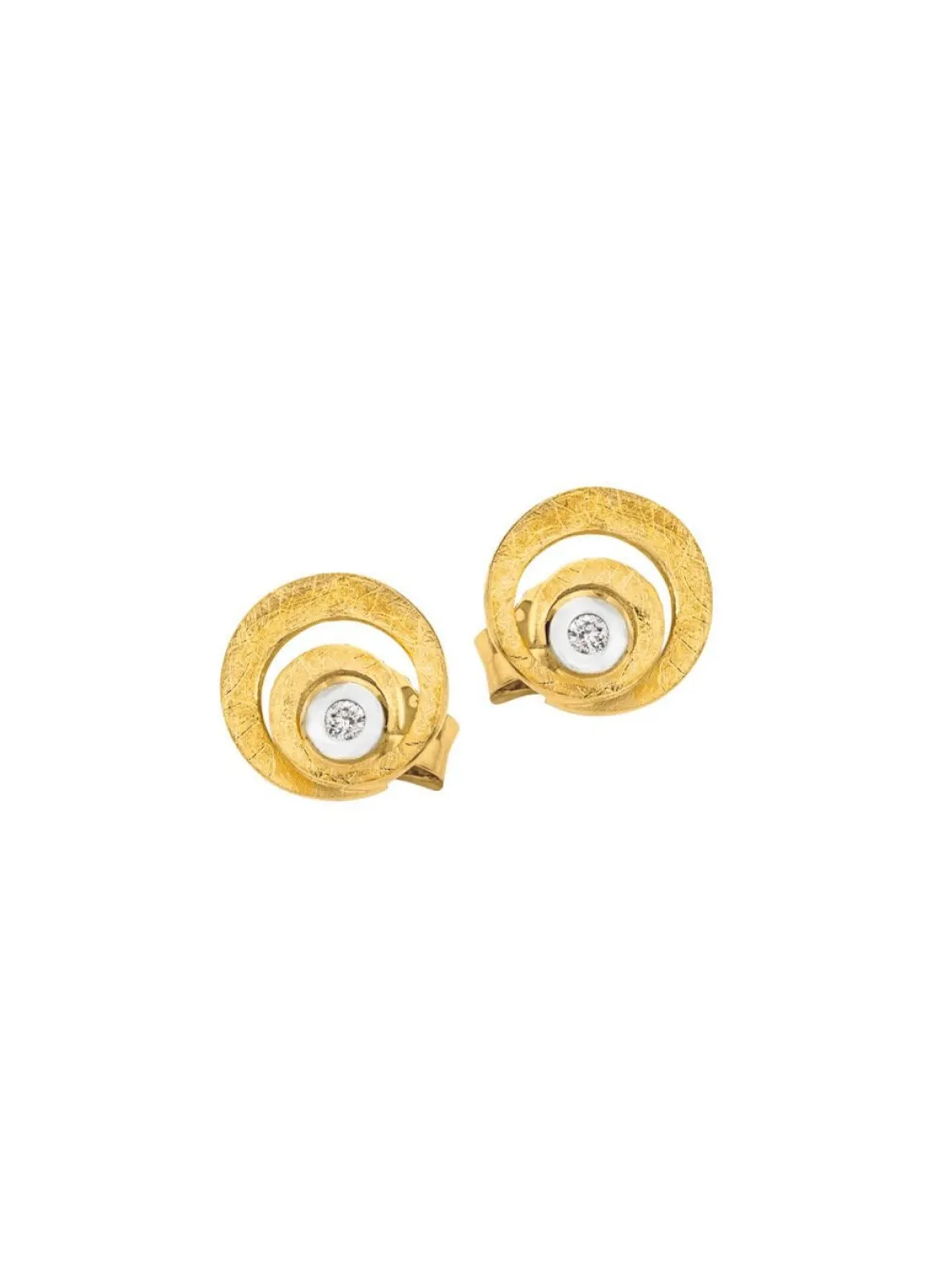 Elegante Ohrstecker mit Brillant
