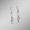 Elegante Ohrstecker mit funkelnden Kristallen