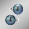 Elegante Ohrstecker mit Tahiti-Zuchtperlen