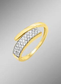 Eleganter Damenring mit Brillanten