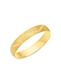 Eleganter Partnerring in vergoldetem Silber 925/- fein
