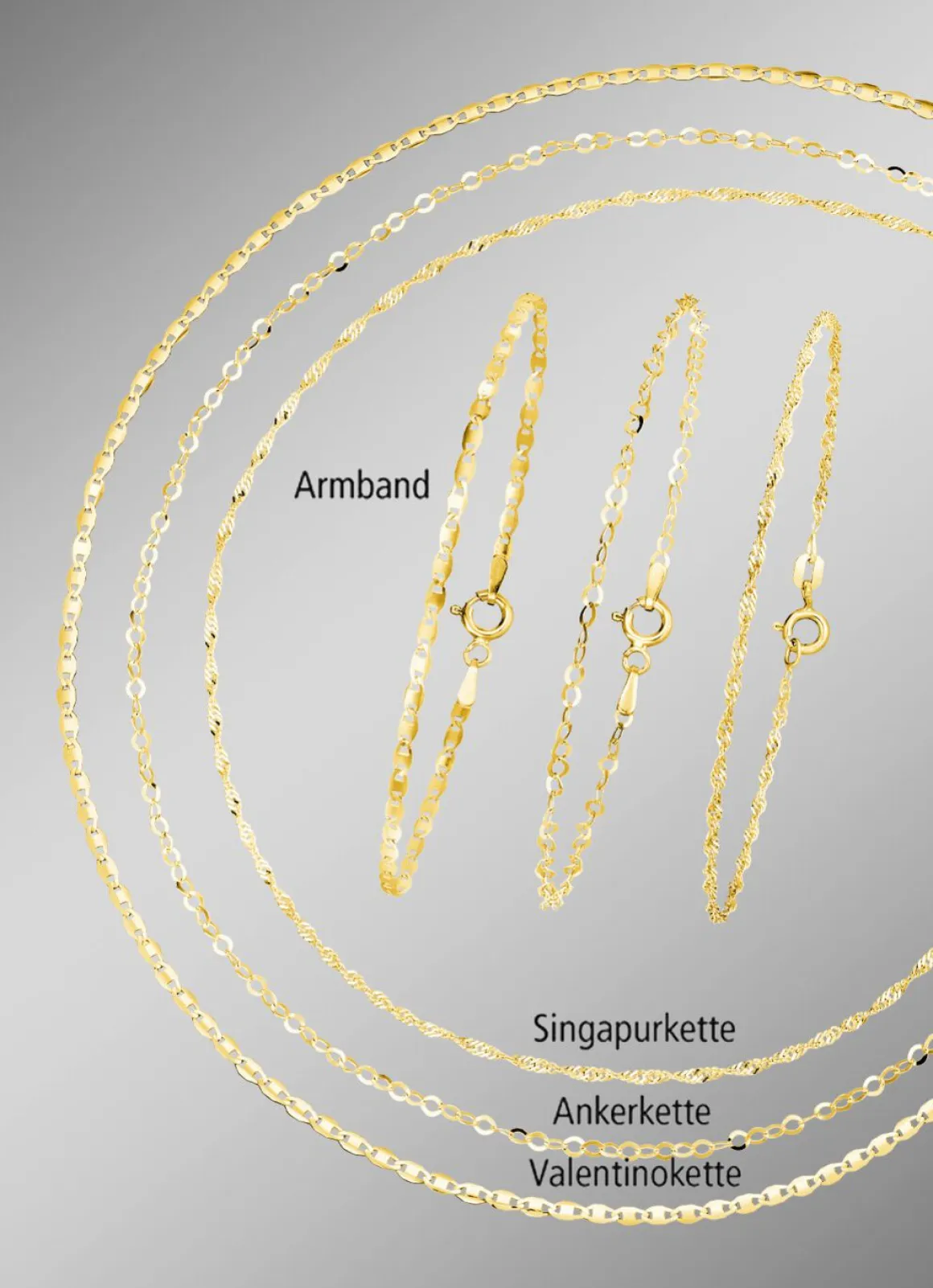 Elegantes 6-teiliges Schmuck-Set aus Silber