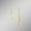 Eleganz in Bewegung: Ohrstecker aus feinem Gold