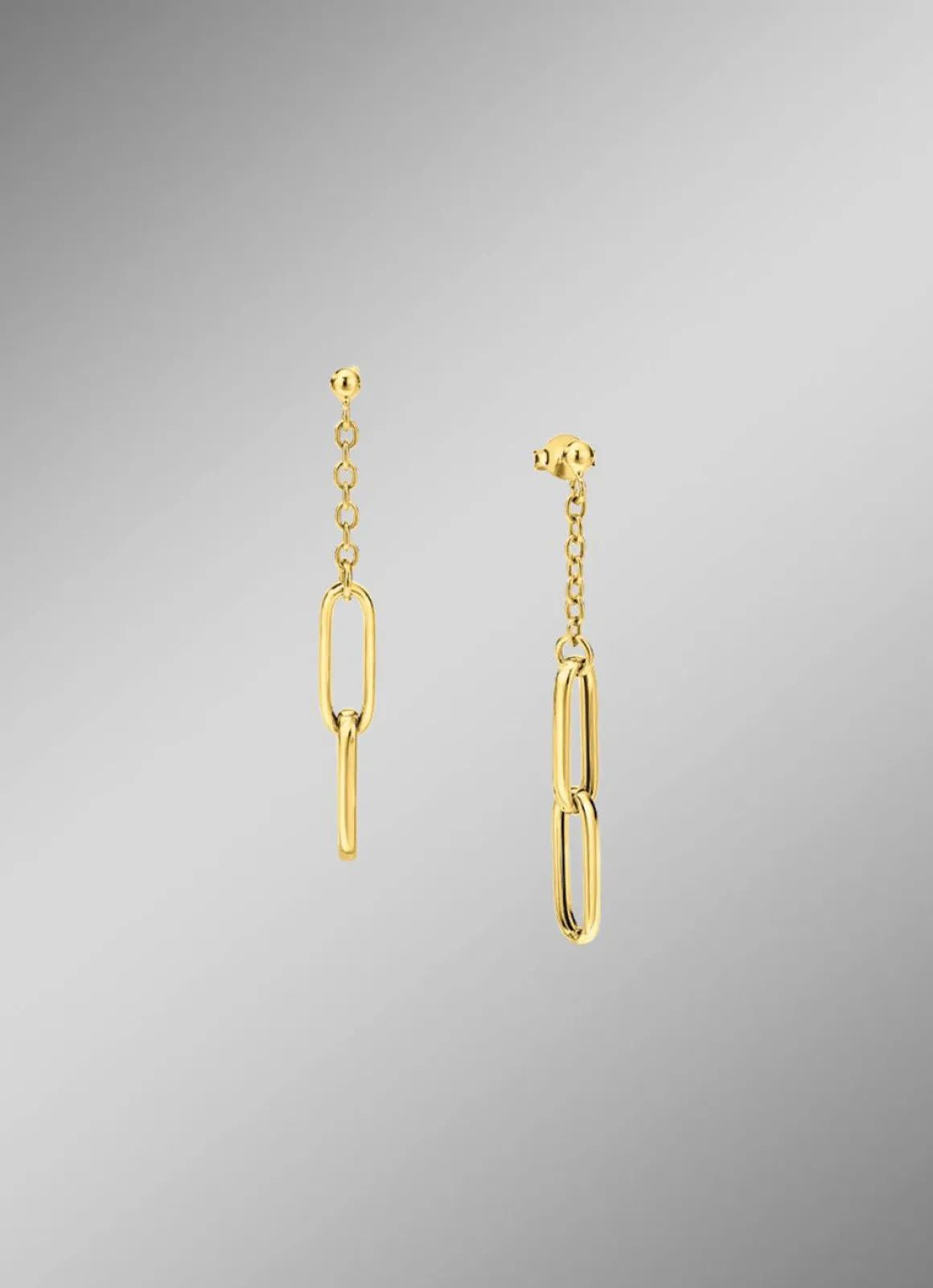 Eleganz in Bewegung: Ohrstecker aus feinem Gold