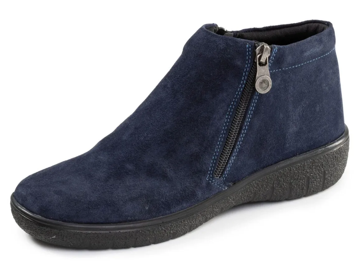 ELENA EDEN, bequeme Damen-Boots, Weite G, mit herausnehmbarem Fußbett