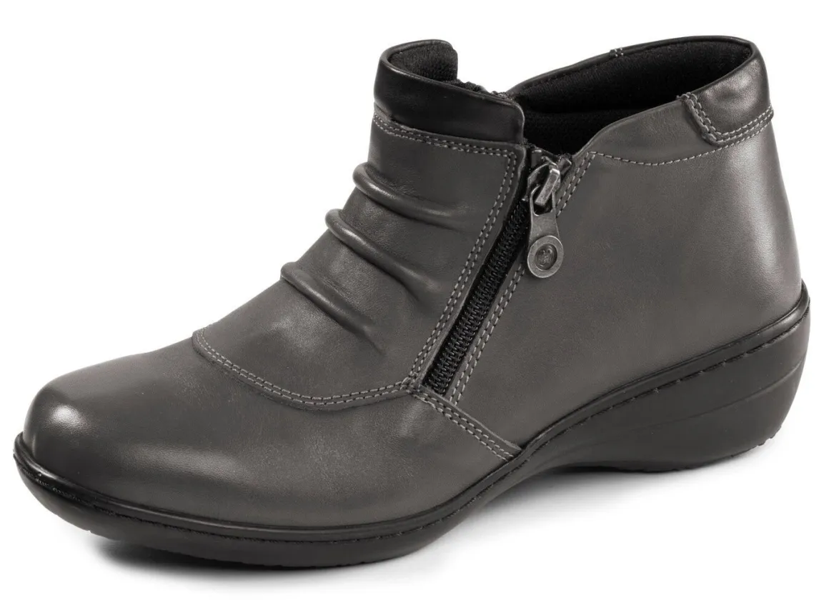 ELENA EDEN, bequeme Damen-Boots, Weite H, mit herausnehmbarem Fußbett