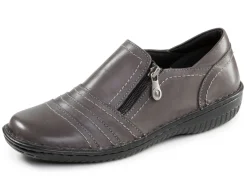ELENA EDEN, bequeme Damen-Slipper, Weite G, mit herausnehmbarem Fußbett