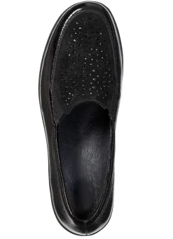 ELENA EDEN, bequeme Damen-Slipper, Weite H, mit herausnehmbarem Fußbett