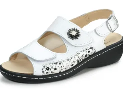 ELENA EDEN, bequeme Damen-Sandalen, Weite H, mit herausnehmbarem Fußbett