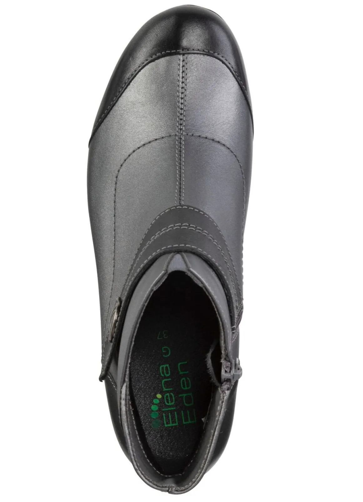 ELENA EDEN, elegante Damen-Stiefeletten, Weite G, mit herausnehmbarem Fußbett