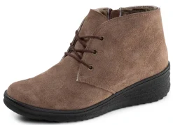 ELENA EDEN, gefütterte Damen-Boots, Winterschuhe, mit Lammfell