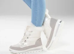 ELENA EDEN, gefütterte Damen-Boots, Winterschuhe, Weite G, mit herausnehmbarem Fußbett