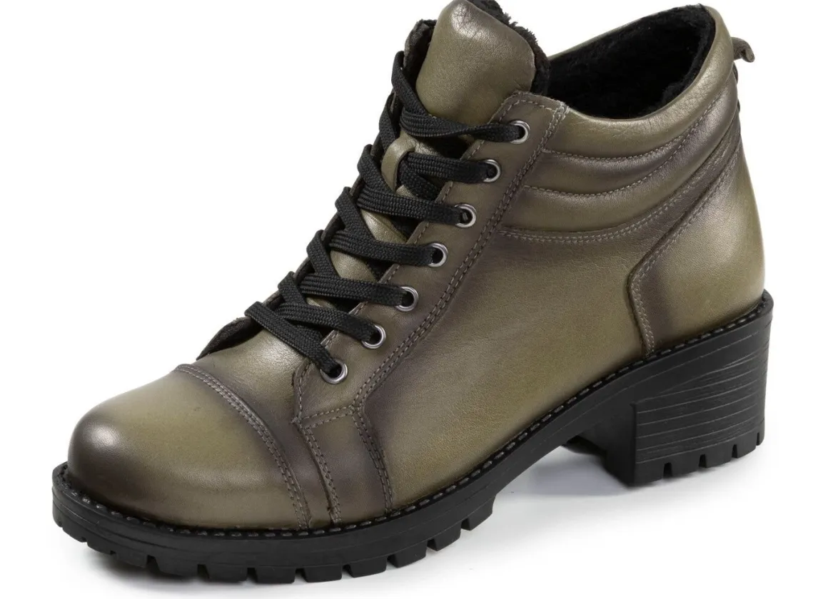ELENA EDEN, klassische Damen-Stiefeletten, WInterschuhe, mit herausnehmbarem Fußbett