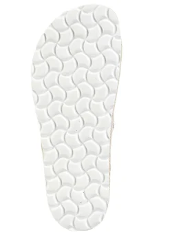 ELENA EDEN Pantolette aus grob gewebtem Textilmaterial