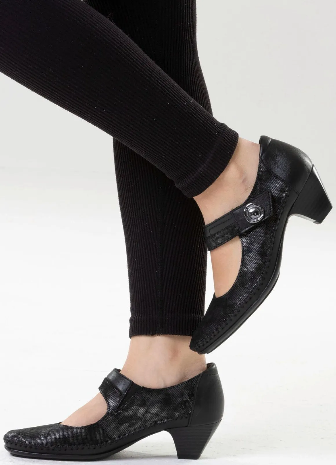 ELENA EDEN, schicke Damen-Pumps, Weite G, mit herausnehmbarem Fußbett