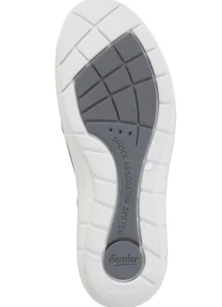 ELENA EDEN Slipper aus hochwertigem Veloursleder mit Zier-Perforation