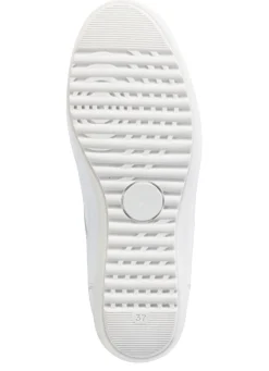 ELENA EDEN Slipper mit Zier-Knopf und Elastikeinsatz