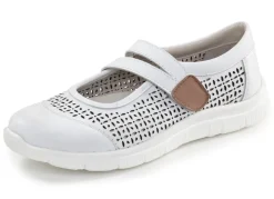 ELENA EDEN, sommerliche Damen-Spangenschuhe, Weite H, mit herausnehmbarem Fußbett