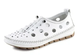 ELENA EDEN, sommerliche Damen-Slipper, Weite G, mit herausnehmbarem Fußbett