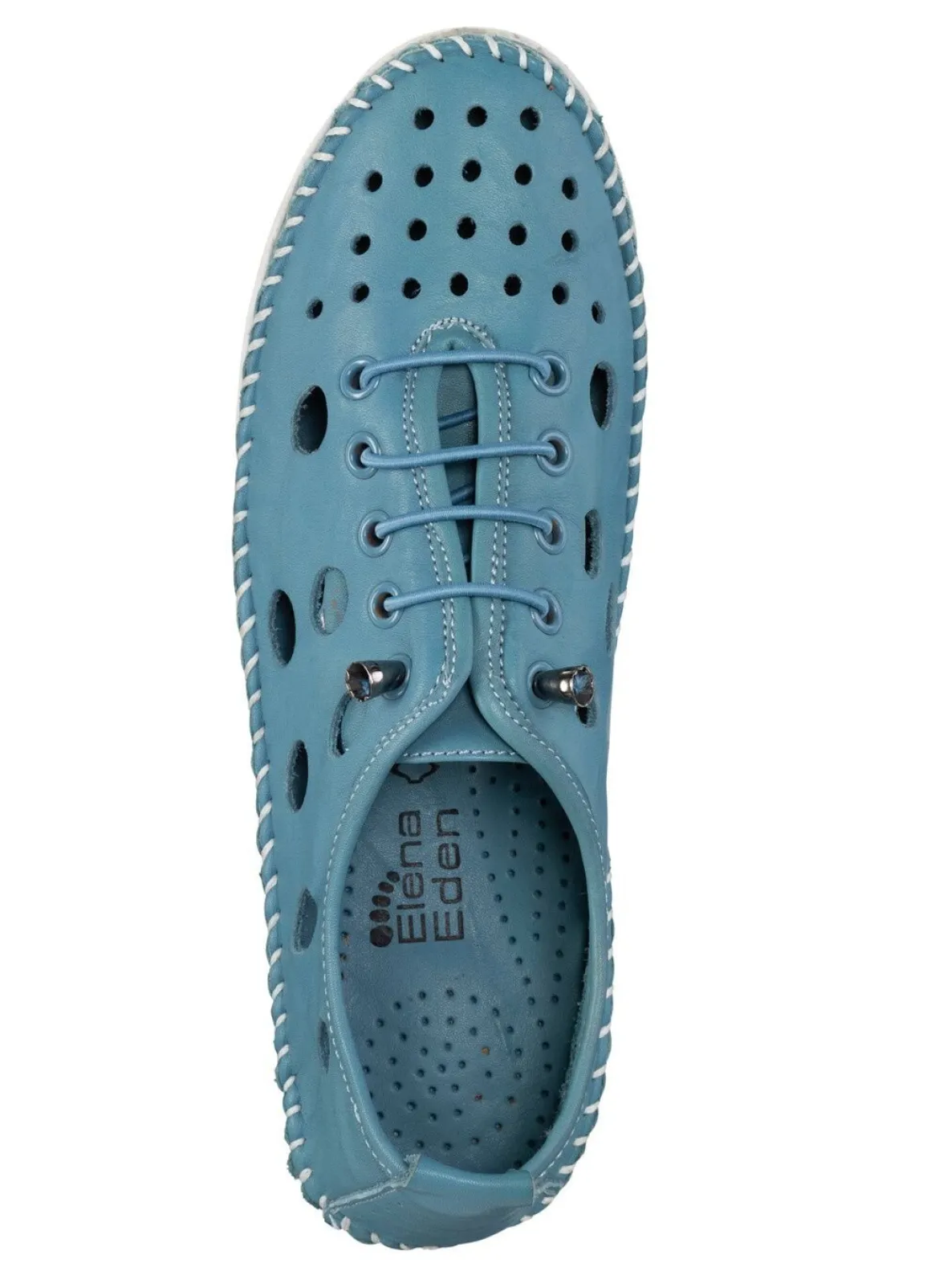 ELENA EDEN, sommerliche Damen-Slipper, Weite G, mit herausnehmbarem Fußbett