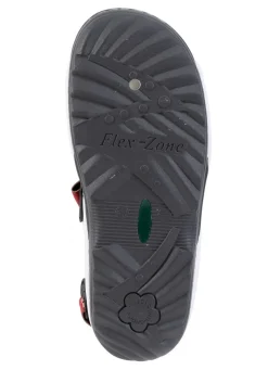 ELENA EDEN, sportliche Damen-Trekkingsandalen, Weite G, mit Klettverschluss