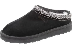 ELENA EDEN, warme Damen-Clogs, mit Lammfell
