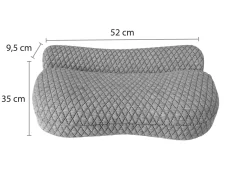 Ergonomisch geformtes Nackenstützkissen
