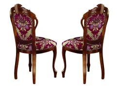 Esszimmer-Stühle oder Sessel in Nussbaum