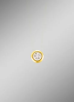 Exklusiv bei Bader: Anhänger in Bicolor mit 1 Brillant