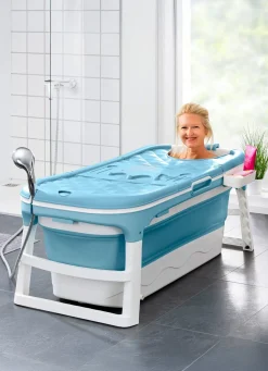 Faltbare Badewanne