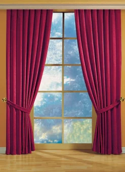 Fensterdekoration aus schwerer Thermo-Chenille-Qualität
