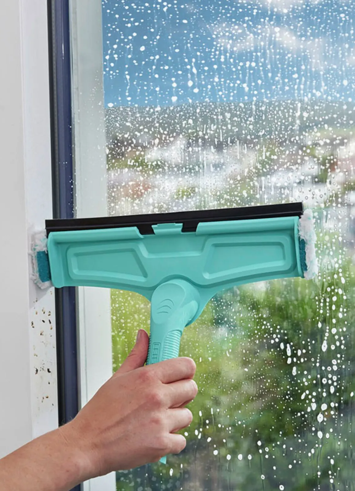 Fenster-& Rahmenwischer 4in1