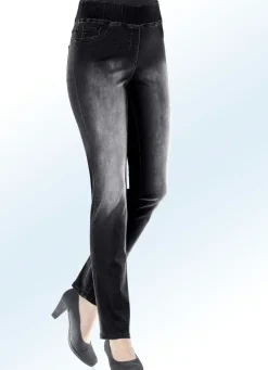 Figurformende Jeans