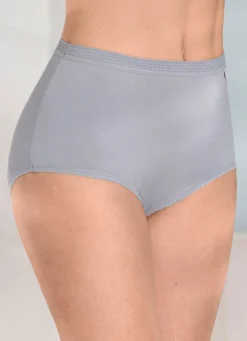 Fünferpack Slips mit elastischen Abschlüssen
