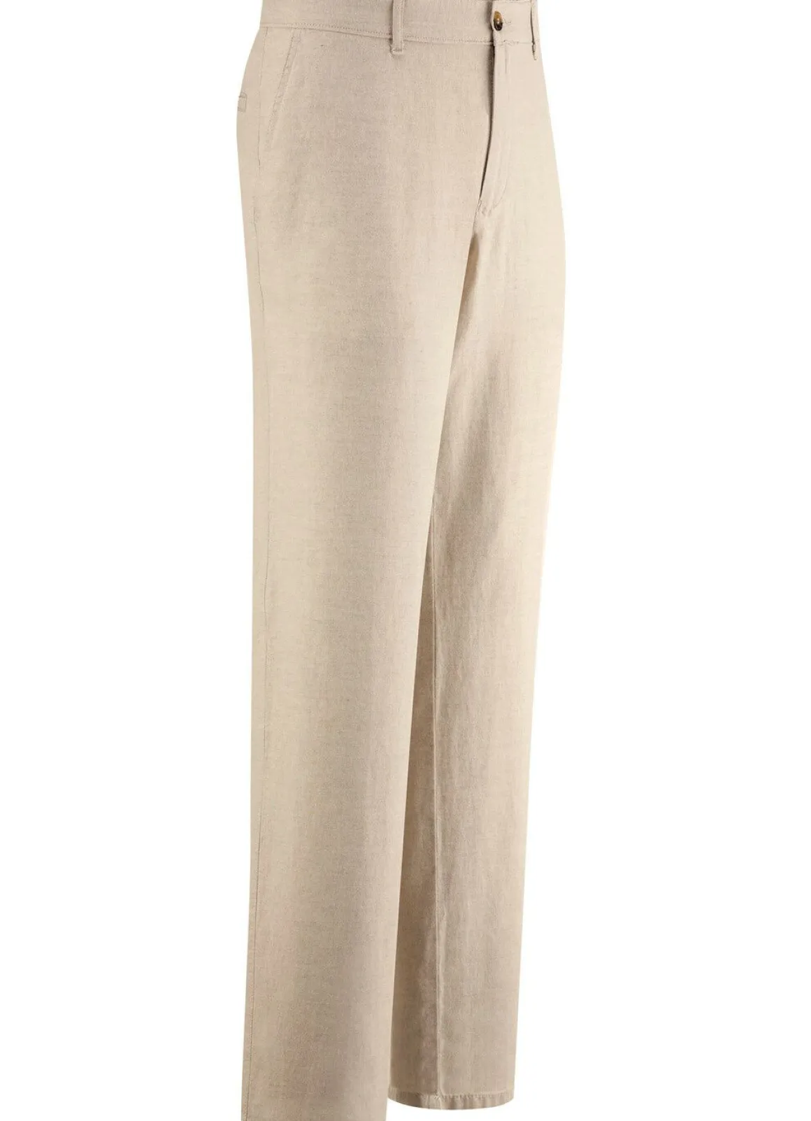 "Francesco Botti"-Hose mit Leinen in 3 Farben
