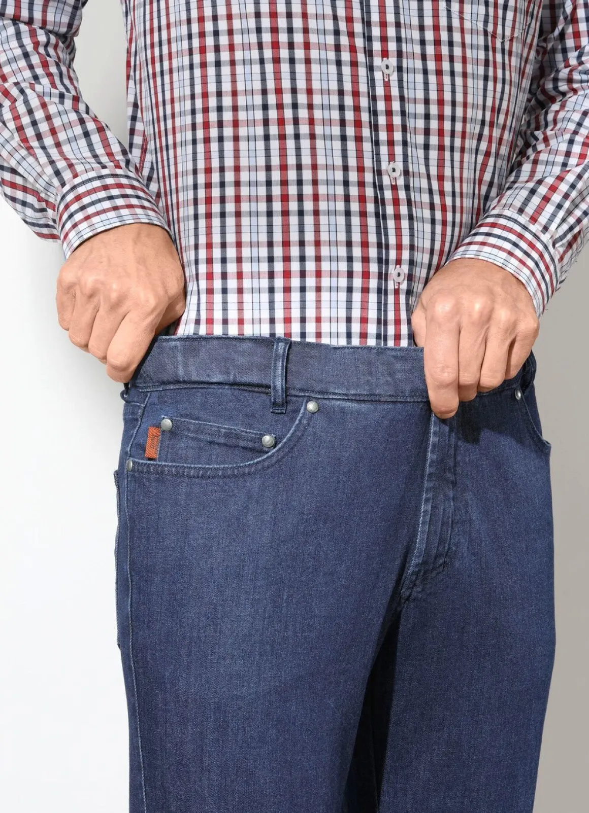 "Francesco Botti"-Jeans mit Komfortbund in 3 Farben