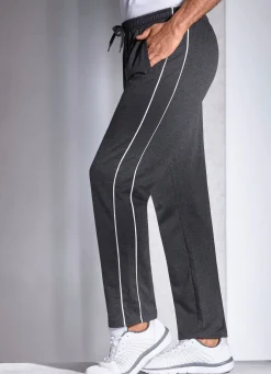 Freizeithose mit seitlichen Paspeln