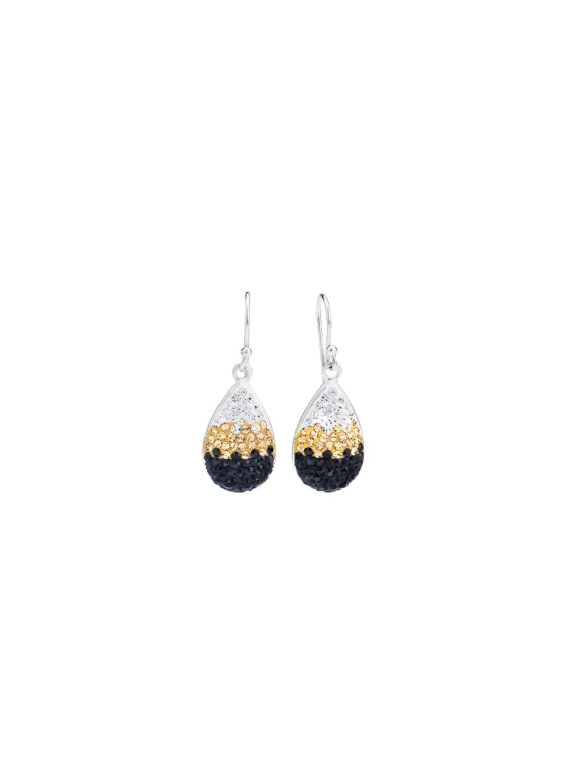 Funkelnde Ohrhaken mit Swarovski-Elements