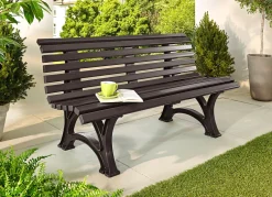 Gartenbank aus hochwertigem Kunststoff