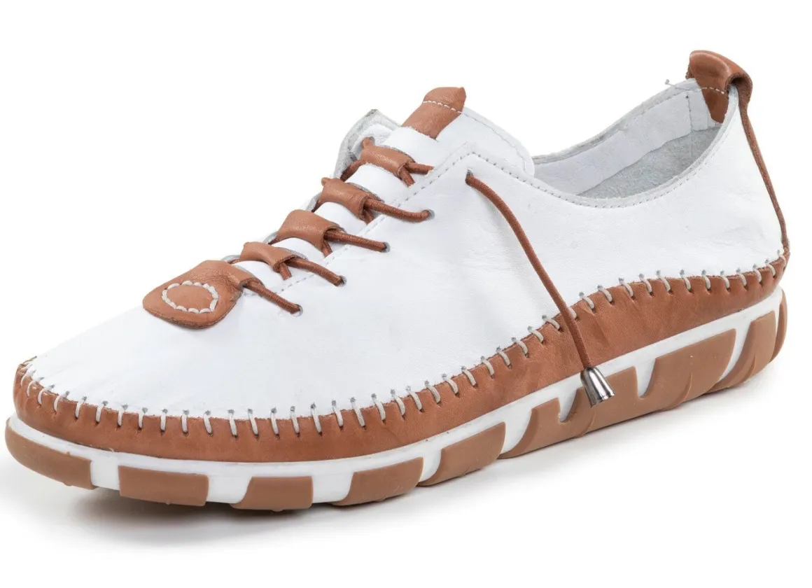 Gemini, leichte Damen-Schnürschuhe, Weite G, mit herausnehmbarem Fußbett