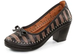 Gemini, modische Damen-Pumps, Weite G, aus Leder
