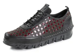 Gemini Schnürschuh aus gelochtem Nappaleder