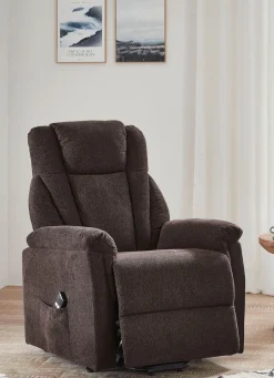 Gemütlicher TV-Sessel mit Motor und Aufstehhilfe