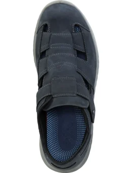 GINO GALANTE, bequeme Herren-Slipper, Weite H, mit herausnehmbarem Fußbett