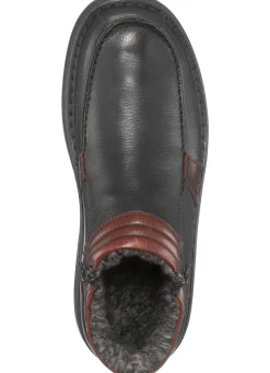 GINO GALANTE, gefütterte Herren-Boots, Winterschuhe, mit herausnehmbarem Fußbett