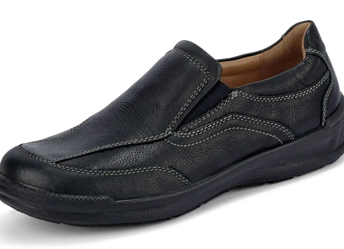 GINO GALANTE, klassische Herren-Slipper, mit herausnehmbarem Fußbett